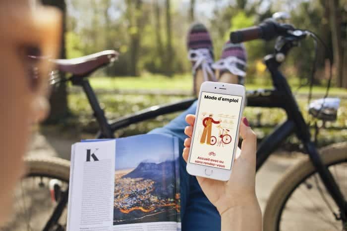 mockup telephone La Courcyclette