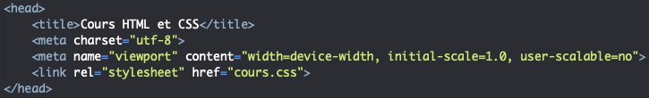 optimisation mobile - balise-meta-viewport