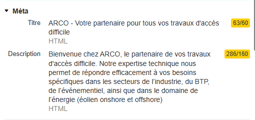 Avant méta Arco
