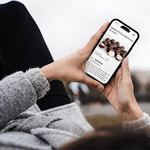 Aperçu de la refonte de site web Belly